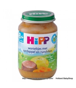 Hipp Organic Meal Carrots with Potato and Beef from 8 months 190g